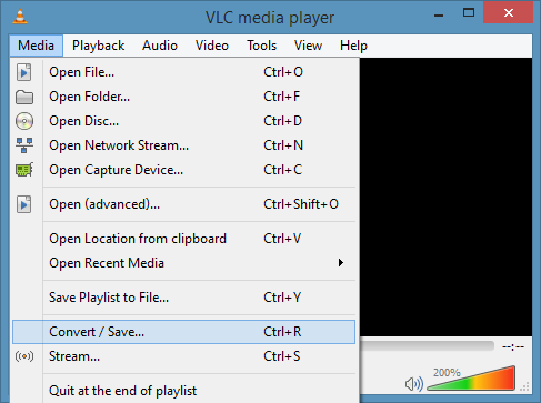 Convert Video Using VLC Media Player Picture2