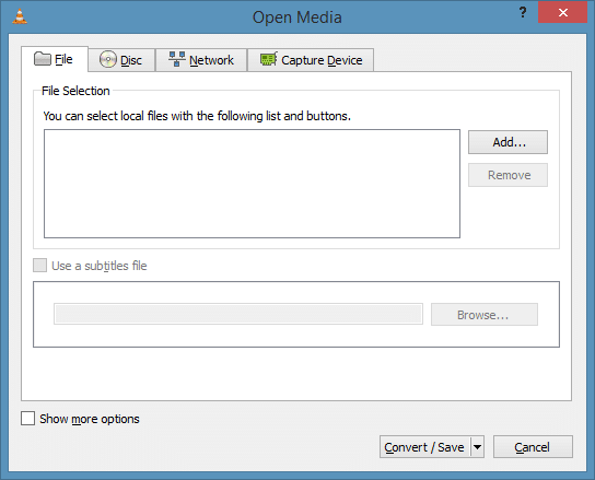 Convert Video Using VLC Media Player Picture3