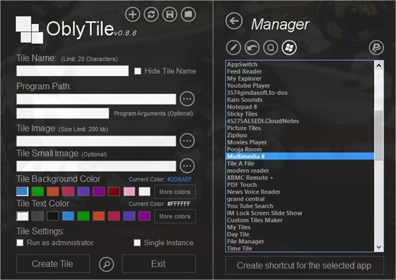 Create Apps Shortcut On Desktop In Windows 8 Step 5