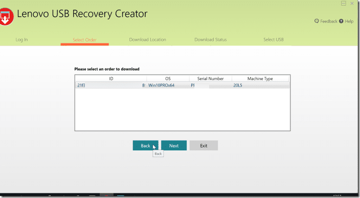 Create Lenovo Recovery USB pic04