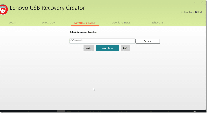 Create Lenovo Recovery USB pic05