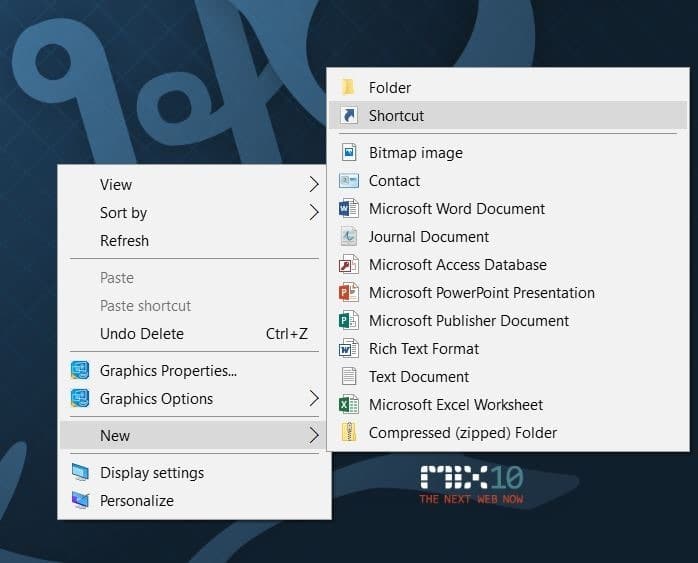 Create Microsoft Edge shortcut on desktop in Windows 10 step3