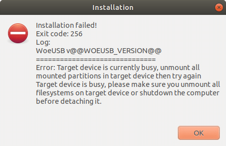 Create Windows 10 Bootable USB on Linux (11)