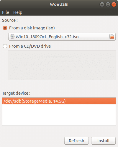 Create Windows 10 Bootable USB on Linux (6)