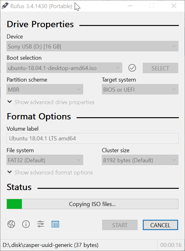 Create bootable Ubuntu USB on Windows 10 pic5