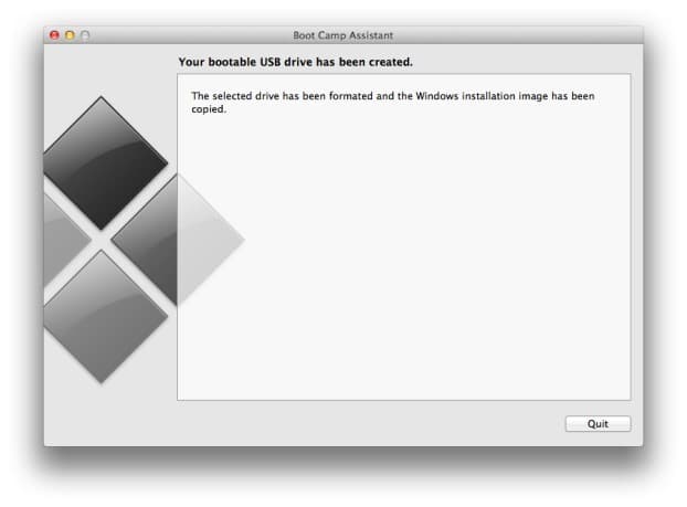 Create bootable Windows 8.1 USB on Mac Step11
