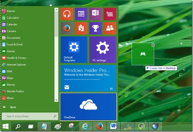 Create desktop shorcuts of apps in Windows 10 picture3