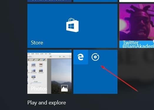 Create live app tile folders on start menu Windows 10 pic3