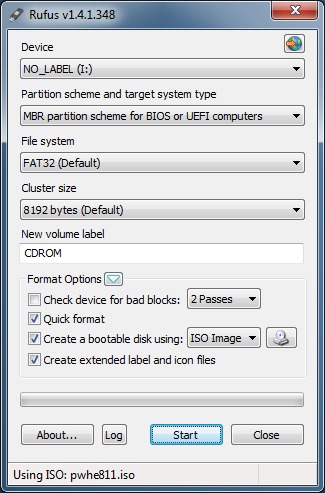 Create partition wizard bootable USB drive picture2