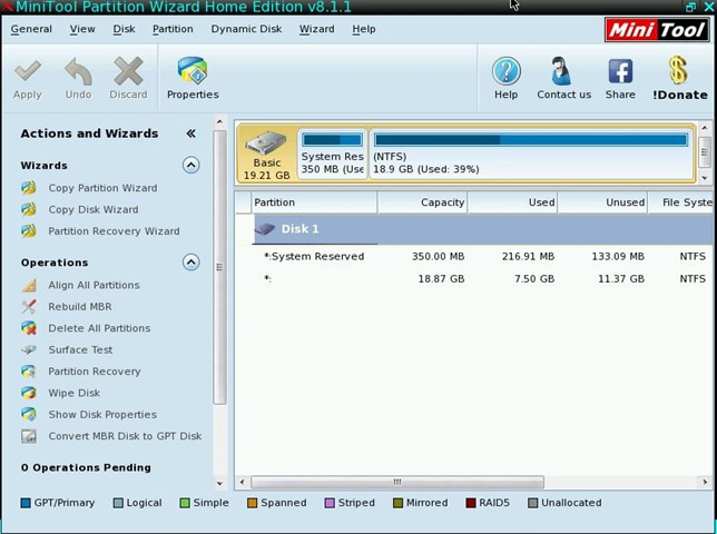 Create partition wizard bootable USB drive picture6