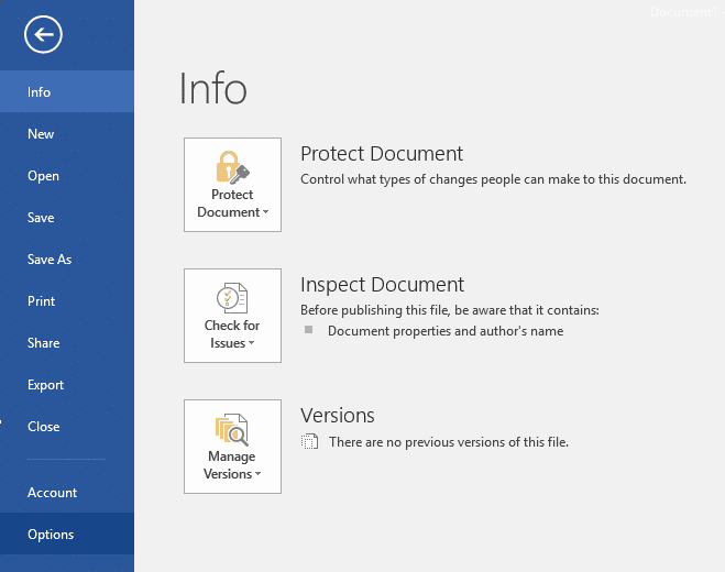 Dark theme in Office 2016 picture4