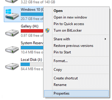 Delete Windows.old folder in Windows 10 step2
