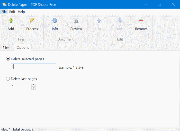 Delete pages from PDF in Windows 10 for free pic3