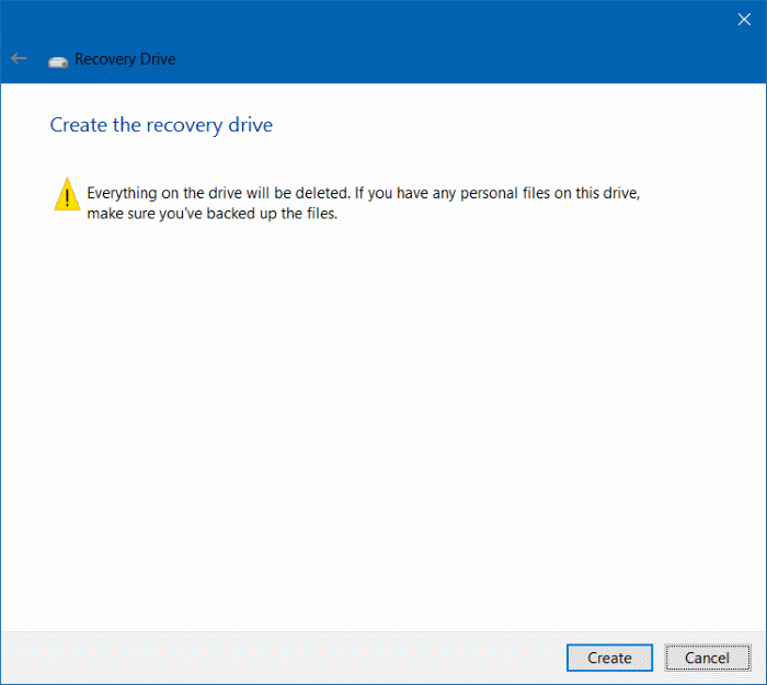Delete recovery partition in Windows 10 step5
