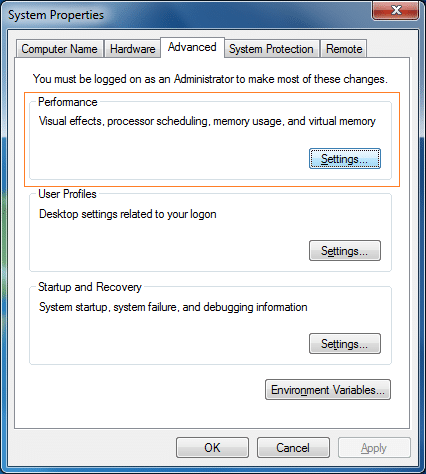 Disable Alt Tab Preview in Windows 7 step3