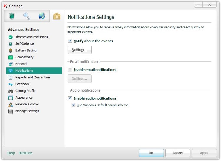 Disable Databases are obsolute In Kaspersky Step6