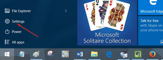 Disable Notification Sound in Windows 10 step1