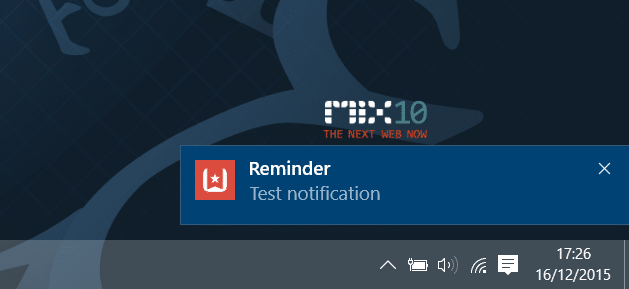 Disable Notification Sound in Windows 10
