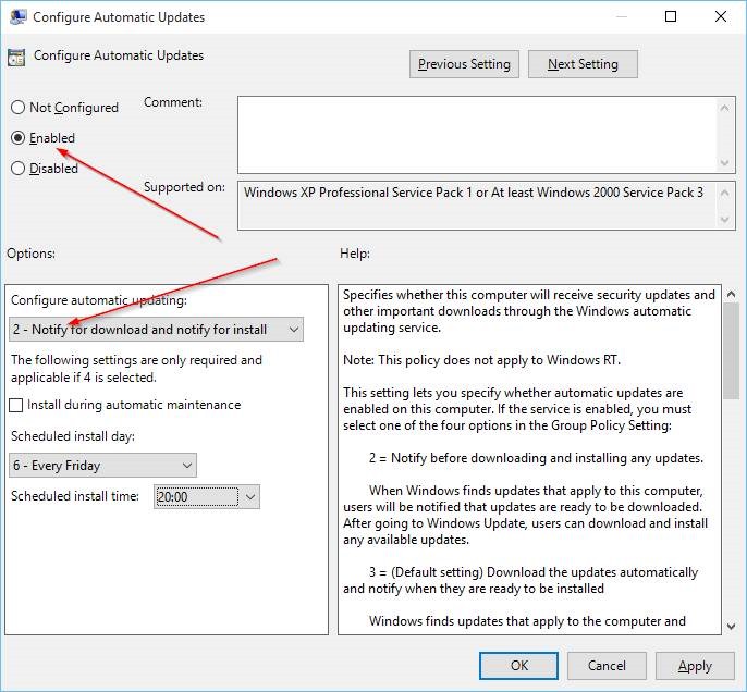 Disable Windows Update In Windows 10 Step4