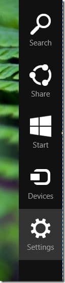 Disable or Stop wallpaper syncing in Windows 8.1 Step1