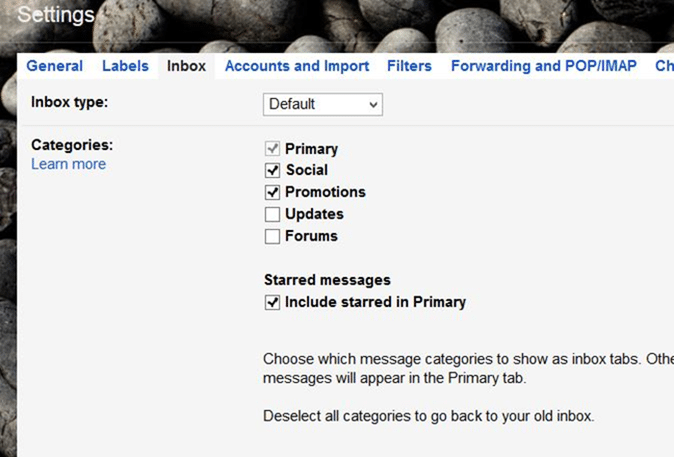 Disable tabs in Gmail (4)