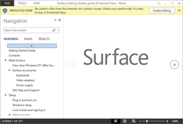 Edit PDF in Office 2013 Picture3