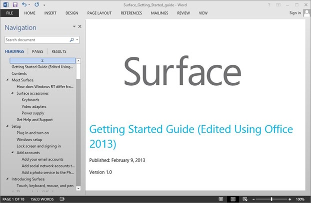 Edit PDF in Office 2013 Picture4