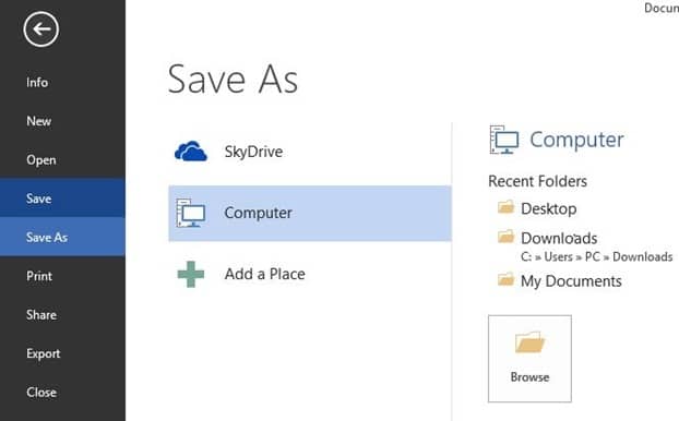 Edit PDF in Office 2013 Picture5