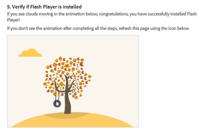 Enable Adobe Flash Player in Internet Explorer step3