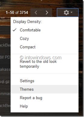 Enable Gmail HD Themes