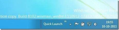 Enable Quick Launch in Windows 8 Step6