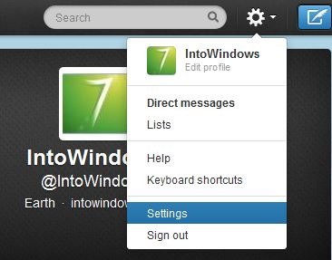 enable two step verification for twitter account