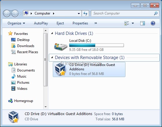 Enable Windows 7 Aero In VirtualBox 