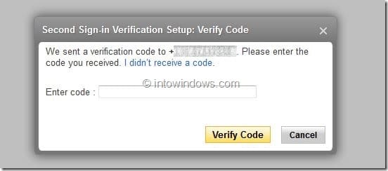 Enable Yahoo Two Step Verification Pictuer