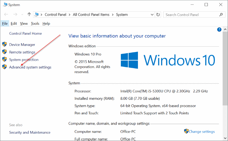 Enable or disable automatic device driver update In Windows 10 step2