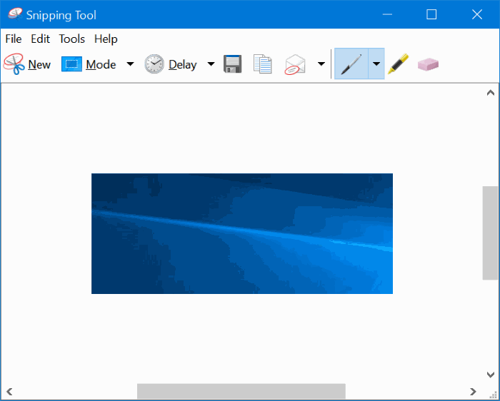 Enable or disable snipping tool in Windows 10 pic01