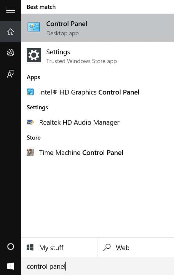 Enable or disable three finger tap to launch Cortana on Windows 10 step1
