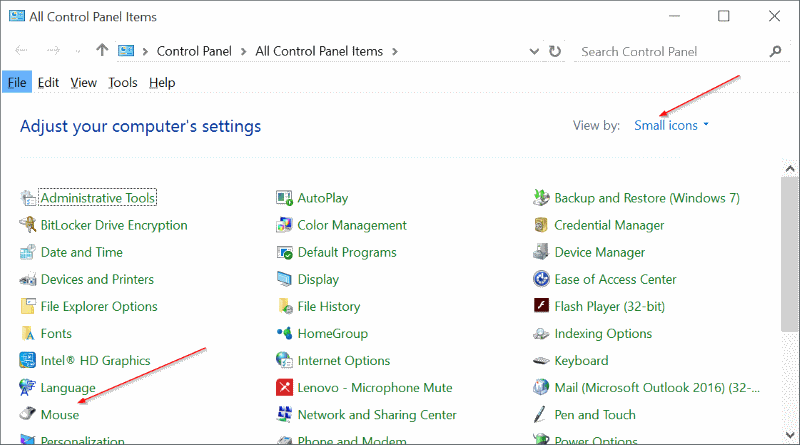 Enable or disable three finger tap to launch Cortana on Windows 10 step2