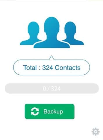 Export iPhone photos as CSV or vCard format step02