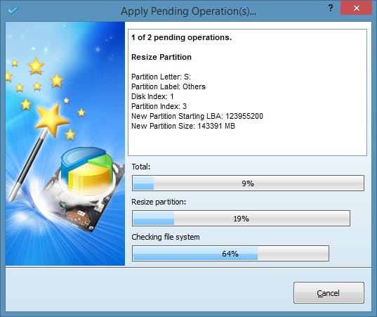 Extend System Partition In Windows 8.1 Method 2 Step6