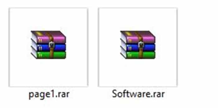 Extract or open RAR files in Windows using 7zip step
