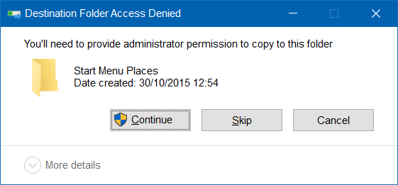 File Explorer missing from Start menu in Windows 10 step10