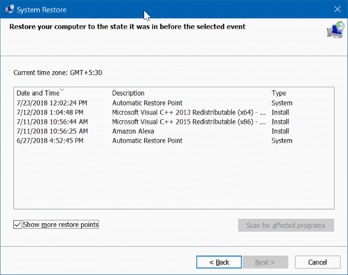 File explorer not working in Windows 10 pic3