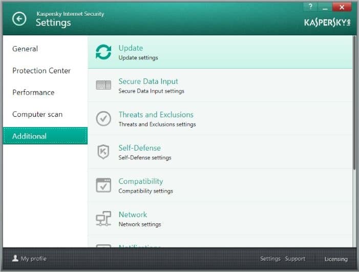 Fix Kaspersky isn't updating picture