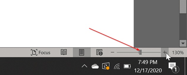 Fix Office Word shows two pages side by side pic4