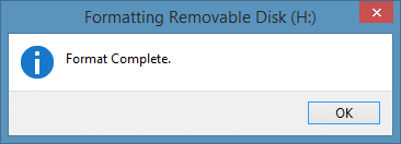 Fix The File is Too Large for the Destination File System Error Step3