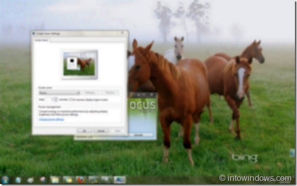 Focus Screen Saver For Windows 7