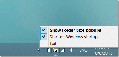 Folder Size in Windows Explorer