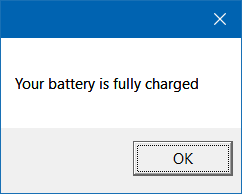 Get full battery notification in Windows 10 pic1