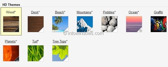Gmail HD Themes